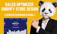 build a sales optimized shopify store, shopify developer