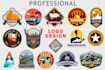 tranding badge, sticker, patch, stamp, logo design