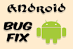 fix bugs and issues in android app