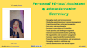 be your personal administrative virtual assistant