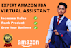 be your expert amazon virtual assistant, amazon fba virtual assistan for pl