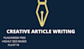 write stellar creative article for you
