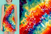 make digital tie dye pattern in unique style