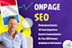 optimize your landingpage with dutch onpage SEO