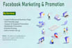 manage your facebook and instagram business page for 30 days