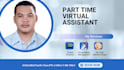 be your part time virtual assistant for ecommerce, design, and customer support