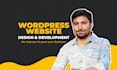 design and develop a professional wordpress website