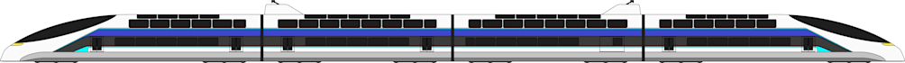 draw simple futuristic railway train designs