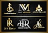 design a luxury initial letters, monogram logo