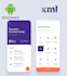 convert image, PSD, xd, and figma file to android XML layout