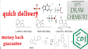draw chemical structures, reactions, mechanism and scheme
