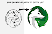 do hand drawing or sketch to vector art and vector tracing