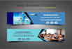 design stylish web banner, header, slider, and fb cover