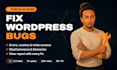fix wordpress and woocommerce bugs, errors or your broken site in 24h