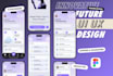 design UI UX for mobile and desktop screens