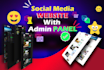 build a social media website facebook clone