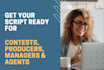 write coverage and script notes for your screenplay