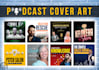 do podcast cover art, podcast logo, podcast artwork