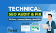 do technical SEO audit and fix website issues