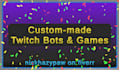 create a twitch chat enabled game with you, plus you get the unity source