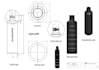 create high quality 2d 3d bottle design for your product