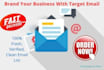 provide 50k targeted  bulk email list