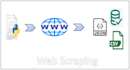 do web scraping using python beautifulsoup, selenium, scrapy