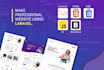 develop website and update existing website using laravel