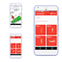 develop android, ios, app ui design, using flutter