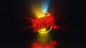 create light rays neon logo intro animation