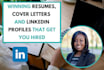 improve your resume and linkedin profile to get top roles