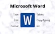 do document typing, editing, formatting with microsoft word