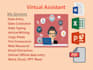 be your virtual assistant in ms excel word powerpoint tasks and analysis