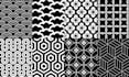 create geometrical seamless design, textile pattern, floral pattern, abstract