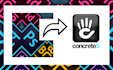 convert any graphic design to concrete cms website