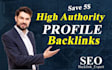 do top 120 high quality profile backlinks for manual SEO link building