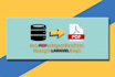 generate fully loaded PDF files with PHP or laravel