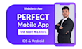 convert website to app, ios app and android app, mobile app development, webview