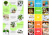 make instagram feed to make it look more visual appealing