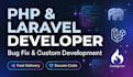 develop, customize or fix your PHP, laravel, codeigniter website