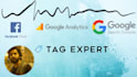 setup google analytics, conversion tracking, event tracking
