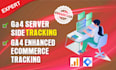 setup ga4 server side tracking and ga4 enhanced ecommerce tracking