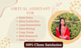do data entry, data collection, and lead generation