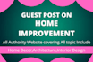 do guest post on home improvement blog