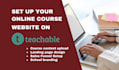 set up your teachable school and online courses