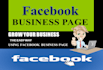 facebook page setup with SEO optimization