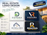 design a professional real estate logo for your business