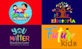 design toys , childcare and baby logo
