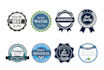 design round, badge, sticker, label, patch