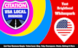 do USA local citations from brightlocal yext moz manually